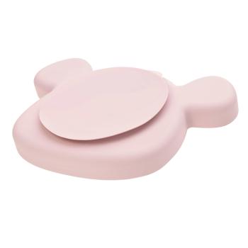 einfachschoen Laessig Silikonteller Saugfuss Motiv Maus rosa 1310035755